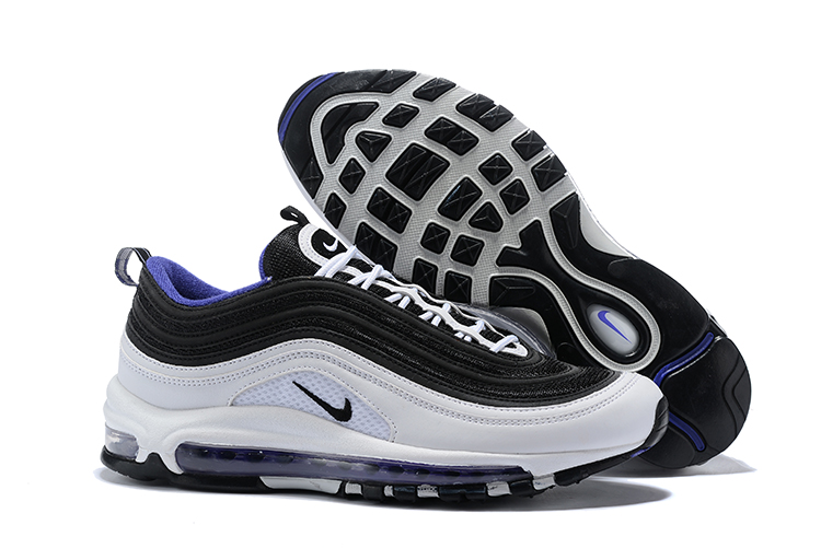 New Nike Air Max 97 White Black - Click Image to Close